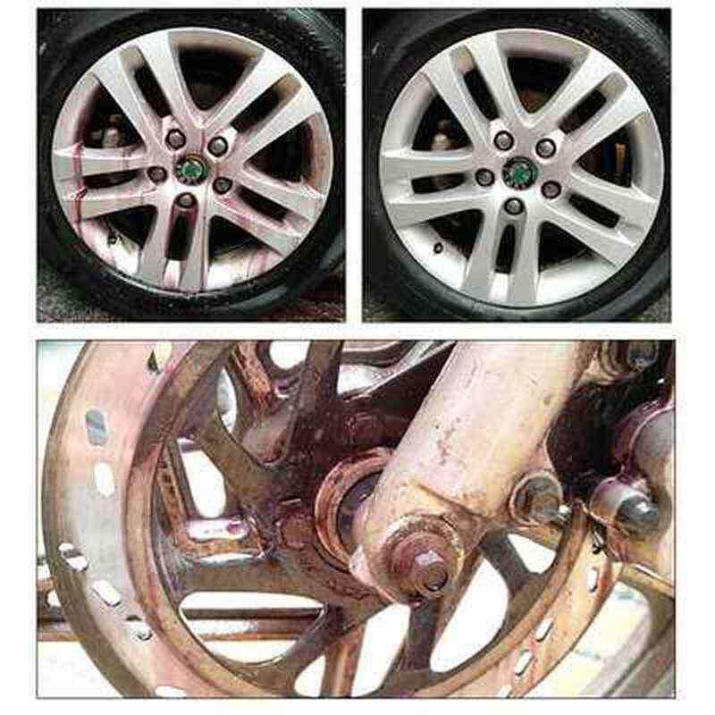 车清洁除锈汽车水去除铁锈液剂锈不锈钢漆去清洗去铁粉面轮毂