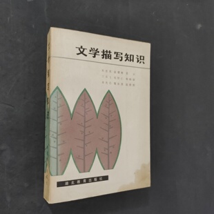 张耀辉 单光启 旧书 朱世英 社 正版 湖北教育出版 丁乐飞 文学描写知识 陆登照 魏双顶 杨炳深 1984 著