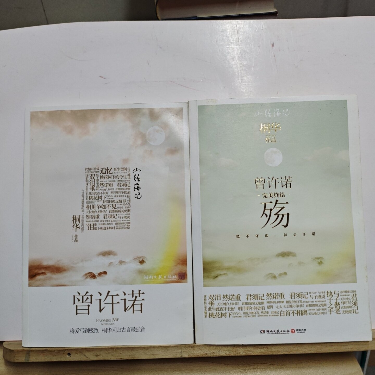 正版旧书 曾许诺+曾许诺殇 全二册 桐华 著 湖南文艺出版社 2016图片