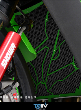 德国 DIMOTIV KAWASAKI 川崎 ZX 10R 铝合金散热水箱护网 DMV