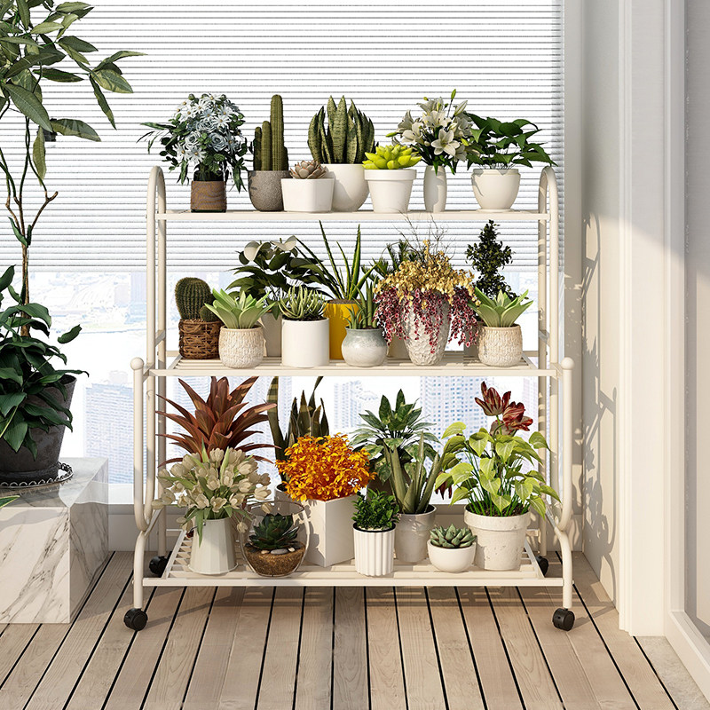 速发室外物梯式台置阶架客厅多层落地式花架子户花庭院多肉外盆托,收纳整理,阳台置物架,淘宝优惠券,粉丝福利购,淘宝优惠卷