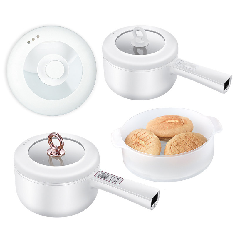 速发摩动电煮锅蒸笼盖件小快锅锅盖蒸笼蒸架多功能快煮锅配子1.8L