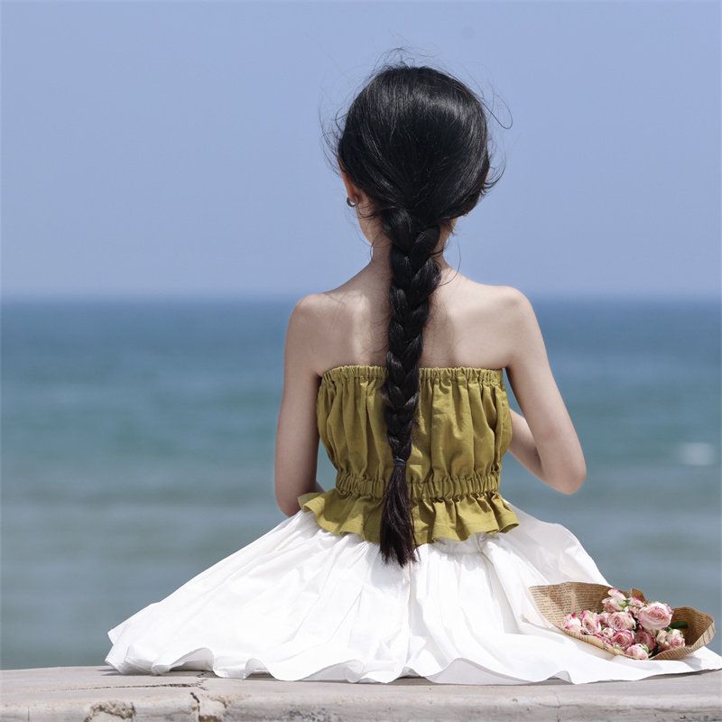 TOUKIDS儿童小背心女童吊带夏季薄款外穿无袖上衣炸街甜辣潮洋气,童装/婴儿装/亲子装,背心吊带,淘宝优惠券,粉丝福利购,淘宝优惠卷