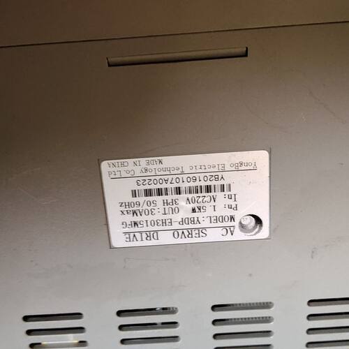 庸博驱动YBDP-EH3015MFG4 1.5kW 拆机包功