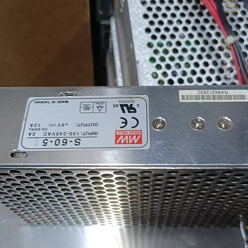明纬MEAN WELL S-60-5开关电源 5V 12A输