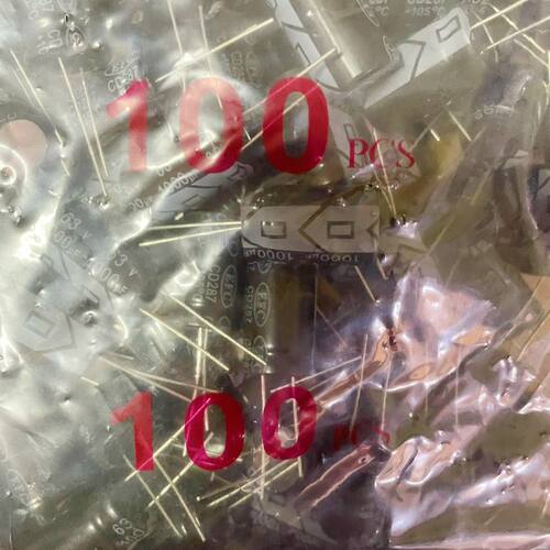 63v1000uf 16x25EFC电解电容 剩下980个一