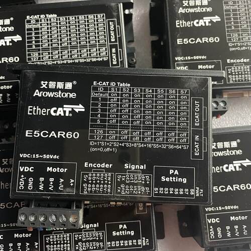 艾睿斯通 EtherCAT 驱动器 E5CAR60