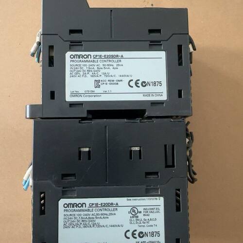 龙拆机PLC CP1E-E20SDR-A CP1E-