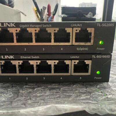 TL-SG2005与TL-SG1005D全千兆交换机、3