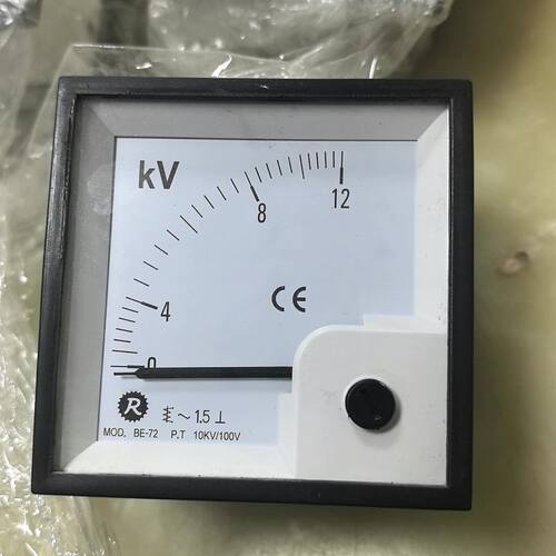 BE-72电压表10KV/100V 瑞升指针式方形10Kv电