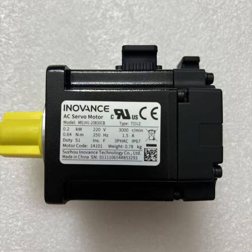 汇川INOVANCE伺服电机MS1H1-20B30CB-T3