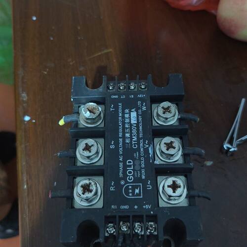 固特GOLD三相固态继电器CTM380V 拆机件 三相交