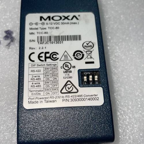 MOXA TCC-80工业级串行转换器 型号MXA1-TCC