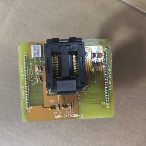 编程器 烧录器PCB-ADP-64F5388-Q座子实图拍照