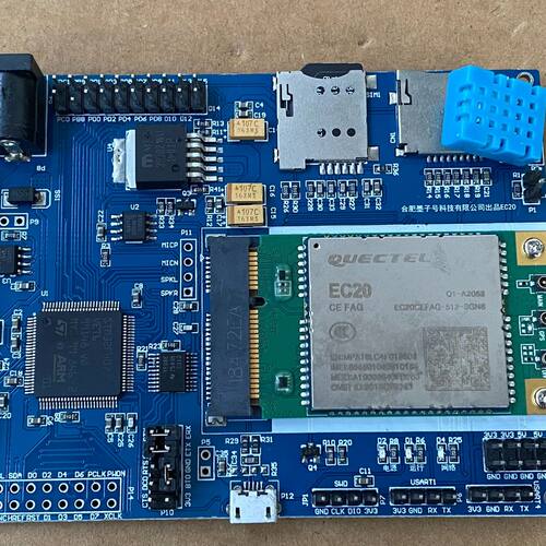 STM32F407VET6开发板 带EC20 4G模块 工程