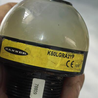 BANNER  K50LGRA2YP半球形指示灯 A10