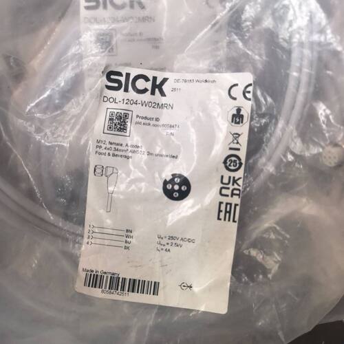 SICK连接器 DOL-1204-W02MRN
