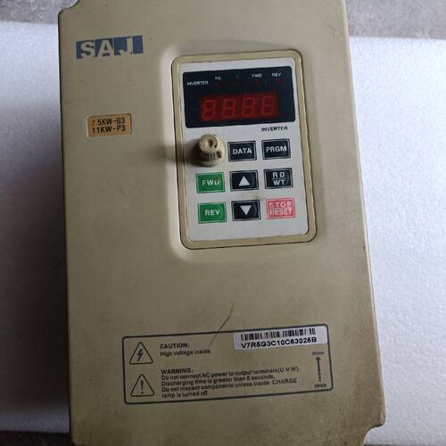 三精变频器V7R5G3/V011GP3拆机成色看图 功能