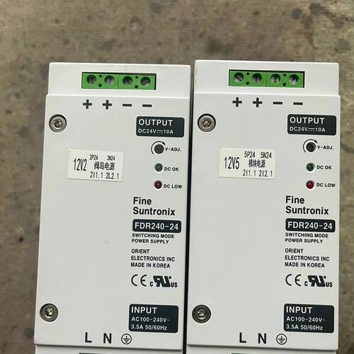 拆机韩国品牌FDR240-24电源输出24V10