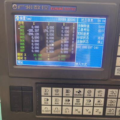 广数GSK980TB2数控系统面板 整机不全 缺少io接口板