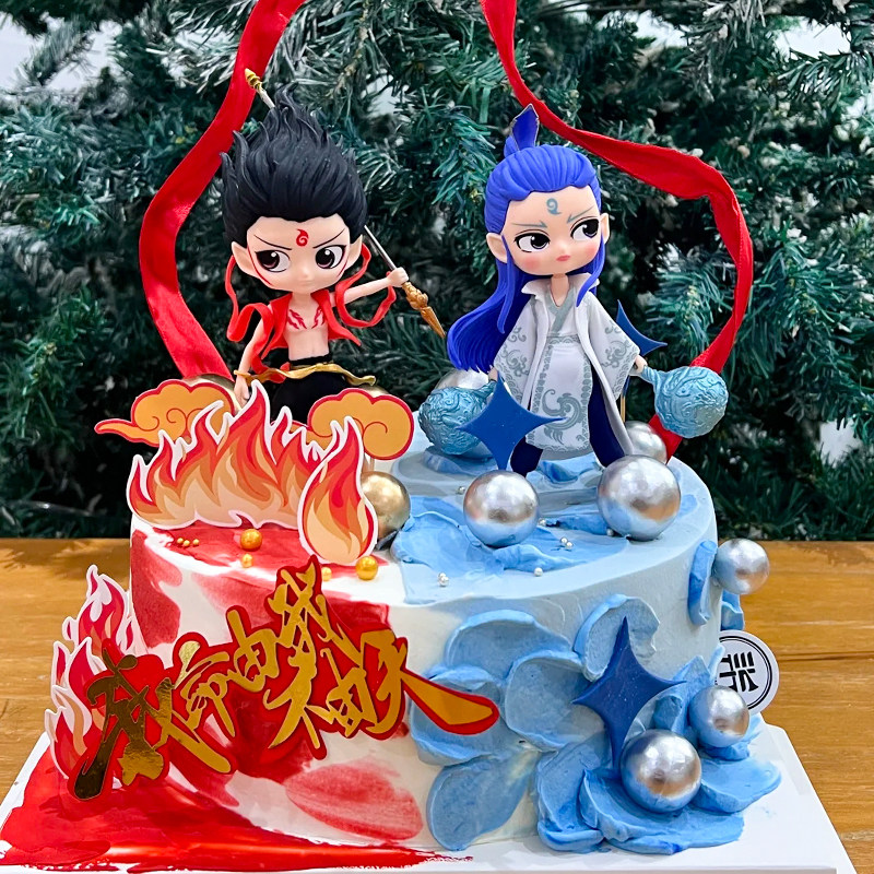 哪吒蛋糕装饰摆件网红魔童三太子敖丙公仔插件儿童男孩生日插牌,节庆用品/礼品,节日装扮用品,淘宝优惠券,粉丝福利购,淘宝优惠卷