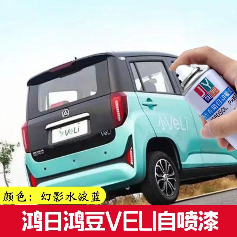鸿日鸿豆VELI电动车自喷漆