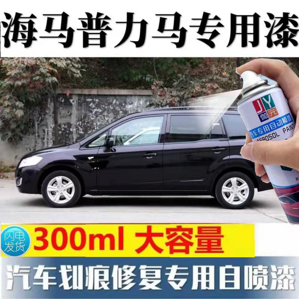 海马普力马梦幻紫原厂漆汽车