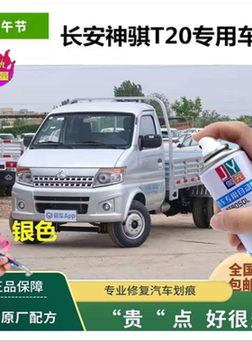 长安神骐T20银灰色自喷漆汽车划痕修复原厂防锈喷漆罐补漆笔银色