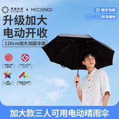 罗棠布妮iAuto6P智能电动男大号加固抗风户外全自动雨伞一键开合