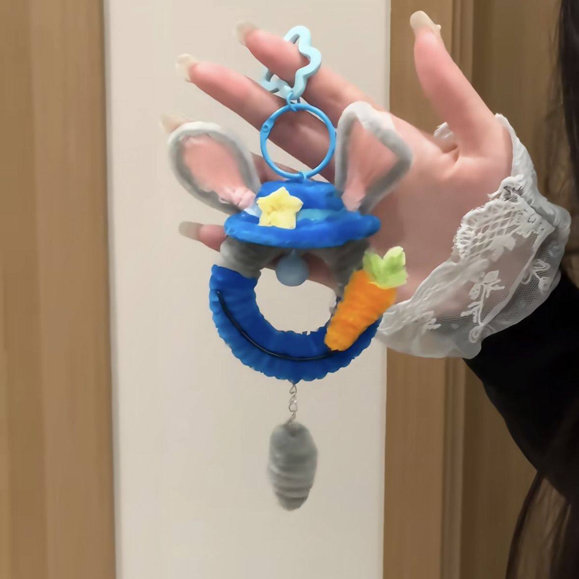 疯狂动物城尼克朱迪甜甜圈扭扭棒挂件diy材料钥匙扣闺蜜朋友礼物,服饰配件/皮带/帽子/围巾,包挂件,淘宝优惠券,粉丝福利购,淘宝优惠卷