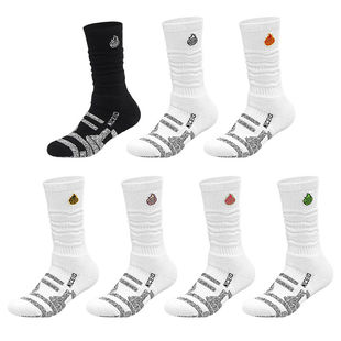 NICEID炼丹秋冬款篮球袜子毛巾底高筒运动精英男中筒高帮长筒训练