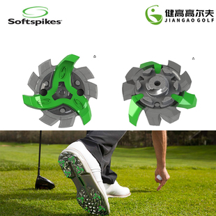 Softspikes高尔夫鞋钉fast twist3.0 FJ旋转专业球鞋钉一包18粒