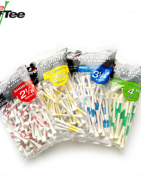 高尔夫球TEE长中短tee Sports Pride高尔夫木质环保TEE球钉球托