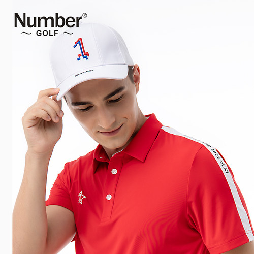 NUMBER高尔夫球帽防晒