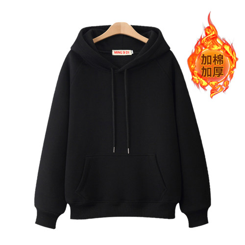 100%高端2025加厚连帽卫衣加绒