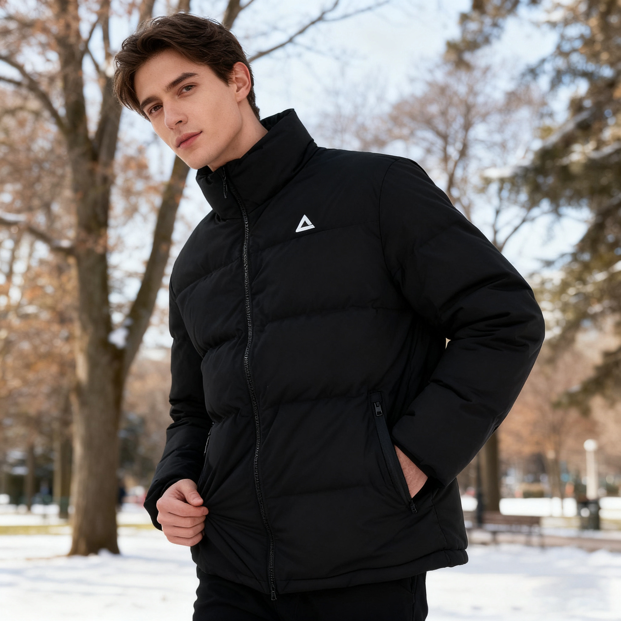 匹克驭雪短羽绒三防防水防污