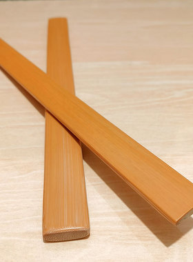 老楠竹1米戒尺纯竹简精磨特色手工艺品diy材料竹片条鸟笼配件教鞭