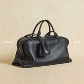 独本duben｜山檐包牛皮波士顿包手提包通勤单肩斜挎包女26年新款