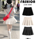 杏色百褶裙女2025春夏新款 高腰a字西装 jk短裙小个子纯欲半身裙