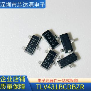 TLV431BCDBZR 封装SOT23-3 Y3JU三级管MOC场效应管电压基准芯片
