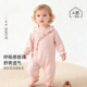 新生儿连体衣婴儿衣服纯棉哈衣小月龄宝宝春装 公主风纯棉可爱爬服