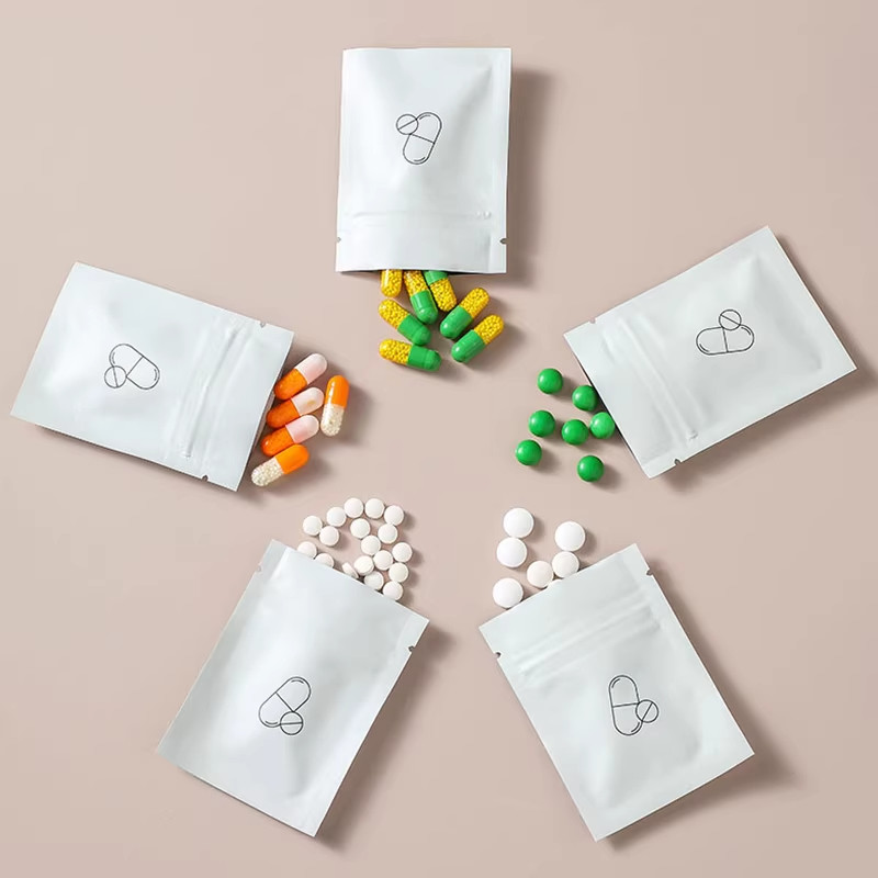 分药小袋子药袋便携式分装迷你随身密封药盒避光防潮药物药丸收纳,收纳整理,药盒,淘宝优惠券,粉丝福利购,淘宝优惠卷