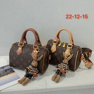 优草坊正品老花女包2026新款枕头包小众设计原创高级感轻奢时尚包