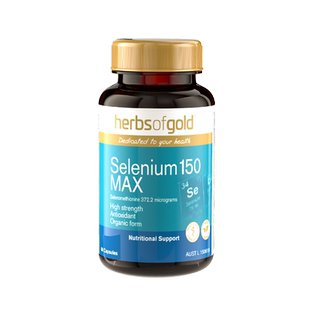 herbsofgold澳洲和丽康有机硒片麦芽硒元素酵母免疫力补硒片60片