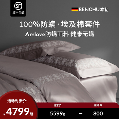 本初100支埃及棉四件套轻奢四季