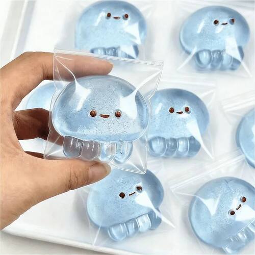 Taba Squishy Jellyfish Fidget Toy, Anxiety Relief Relaxation