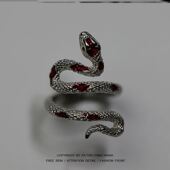 ring戒指 ring men Male joint punk finger snake domineering