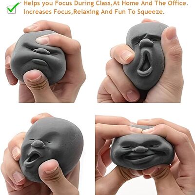 Fun Face Emotion Squeeze Ball Relax Toy for Children Adults