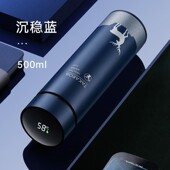 vacuum Bottle cup Display 500ml Water Temperature Hot teacup