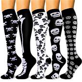 for Pair Funny TANABATA Socks Halloween Compression Men